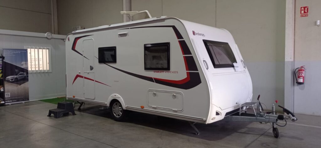 Caravana Sterckeman Starlett 470 PE de ocasión en Monzón, Huesca, Aragón ¡Descúbrela!